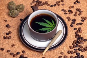 cbd coffee and joint