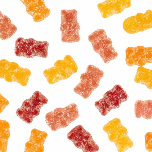 organic CBD gummy bears, full-spectrum