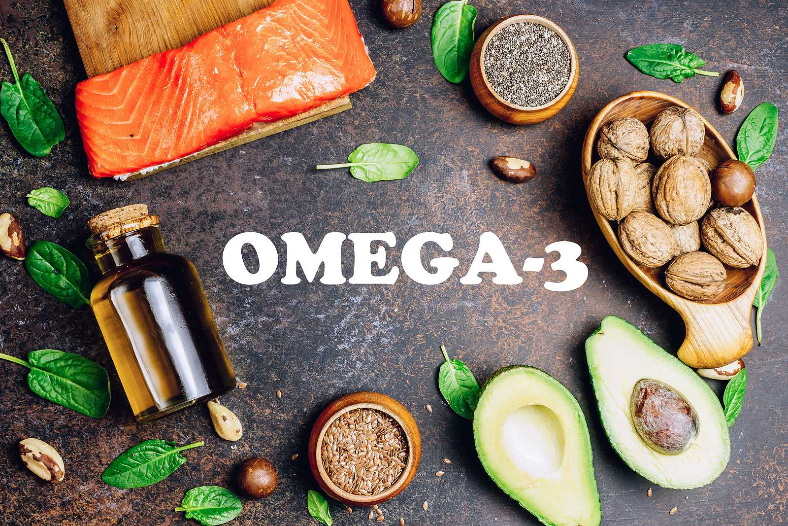 Food items with omega 3