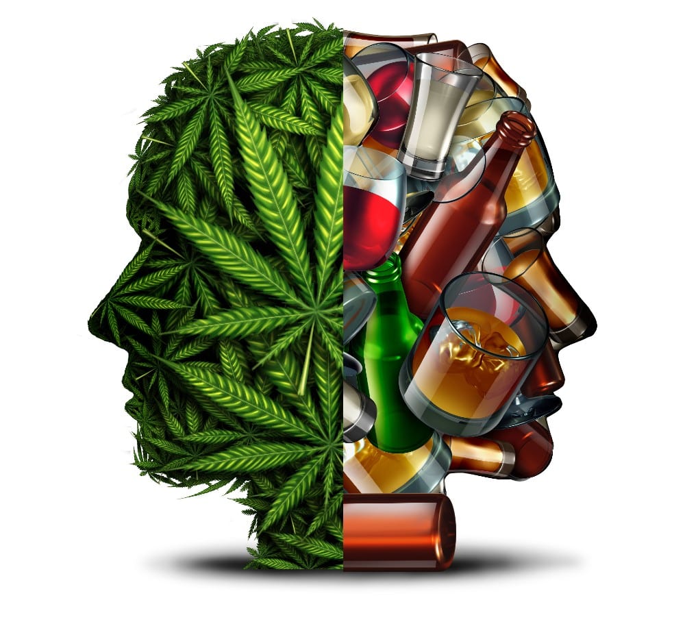 Cannabis and alcohol