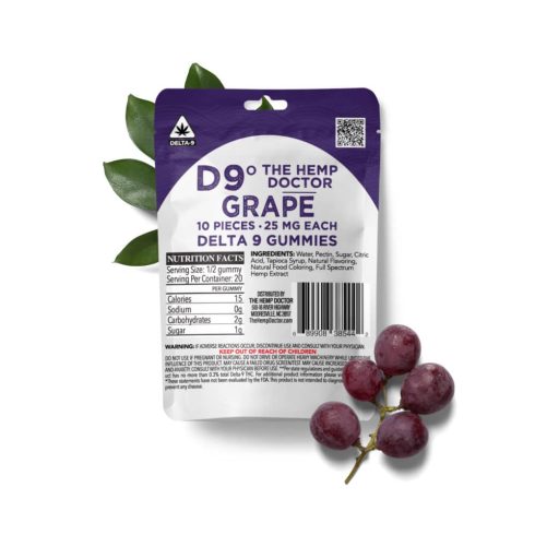 delta 9 thc gummies grape