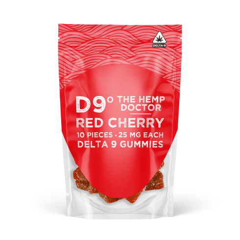 D9 THC Gummies Red Cherry
