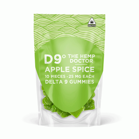 D9 THC Gummies Apple Spice