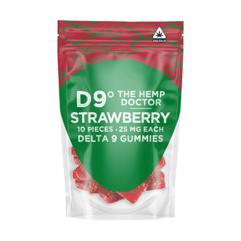D9 THC Gummies Strawberry