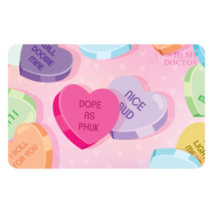 Candy Hearts THD Valentines Gift Card